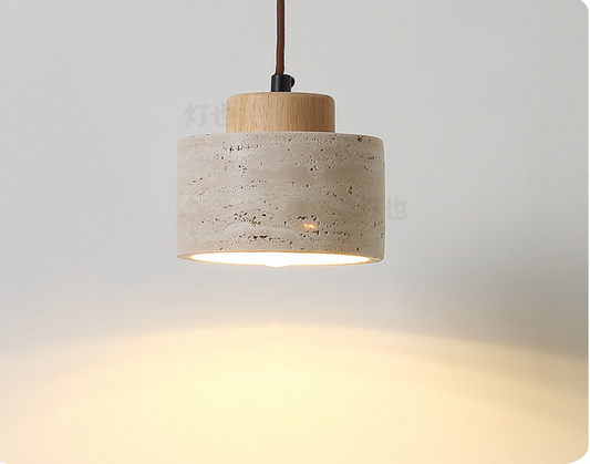 Stoned Lion Wabi Modern Japansk Lampa