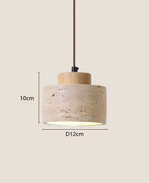 Stoned Lion Wabi Modern Japansk Lampa